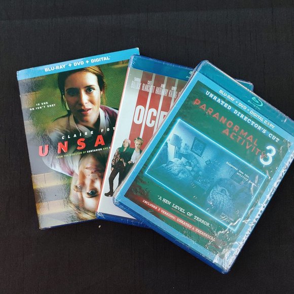 3 Blu-Ray Movies - Picture 1 of 4